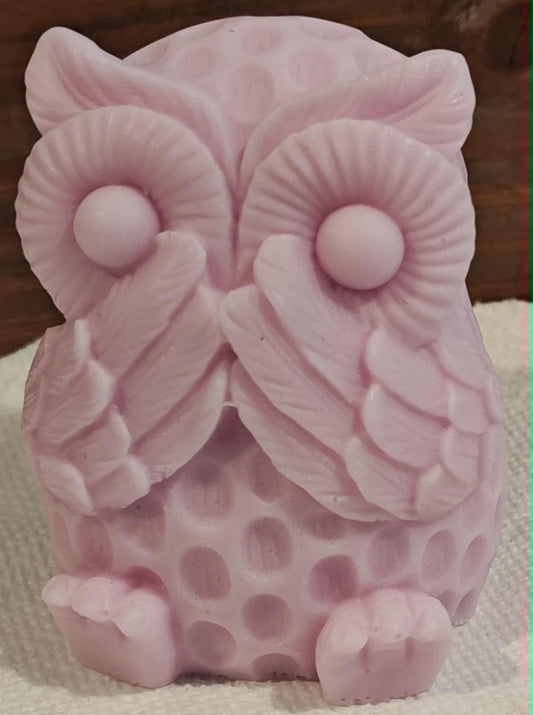 Owl shaped Goats Milk Soap
